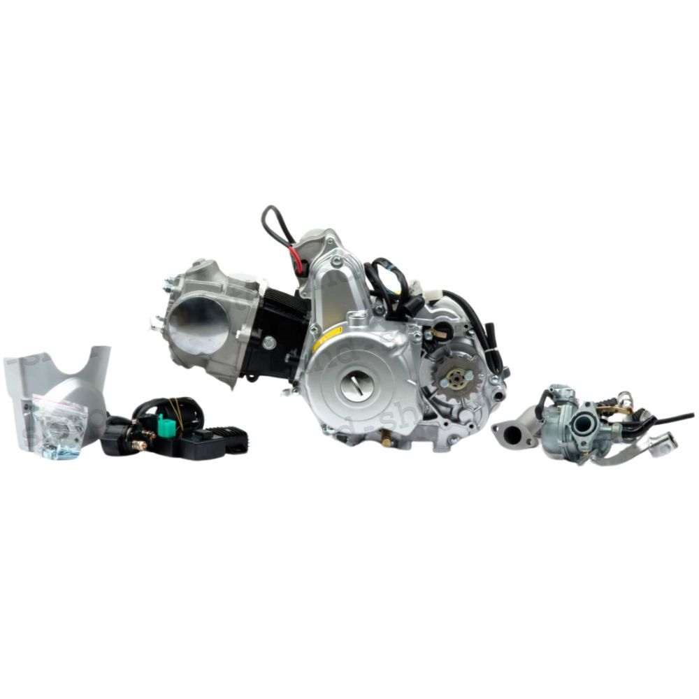 Двигатель 70см3 147FMH (47х41.5) механика, 4ск, стартер сверху