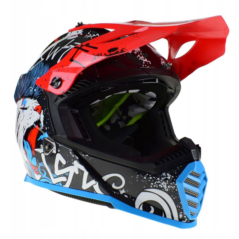 Шлем детский LS2 MX437 FAST 2 MINI STARMAW