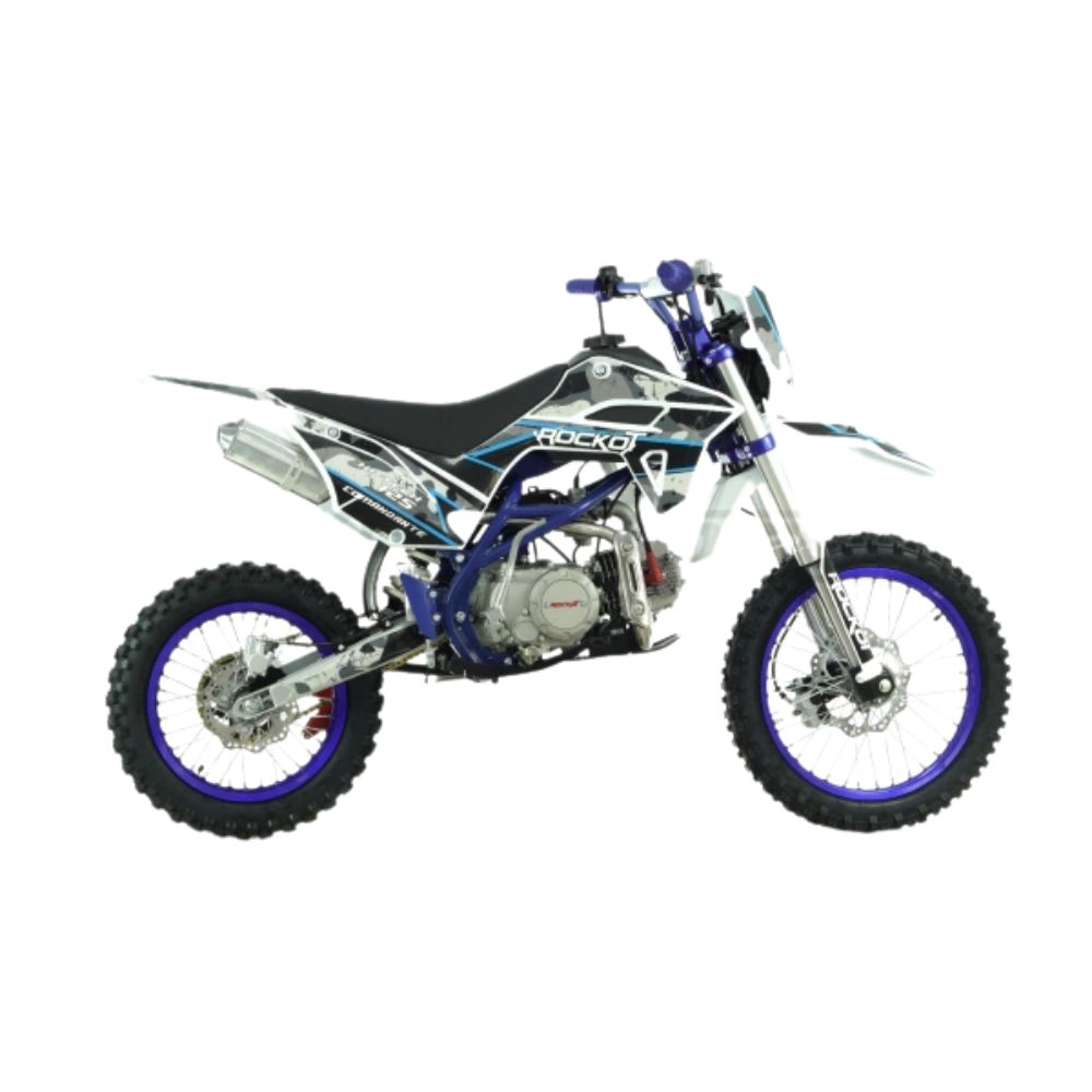 Купить питбайк ROCKOT HI-TECH 125 Comandante 2.0 (механ. сцепл., эл. стартер, 17/14) Питбайк ROCKOT HI-TECH 125 Comandante 2.0 (механ. сцепл., эл. стартер, 17/14)