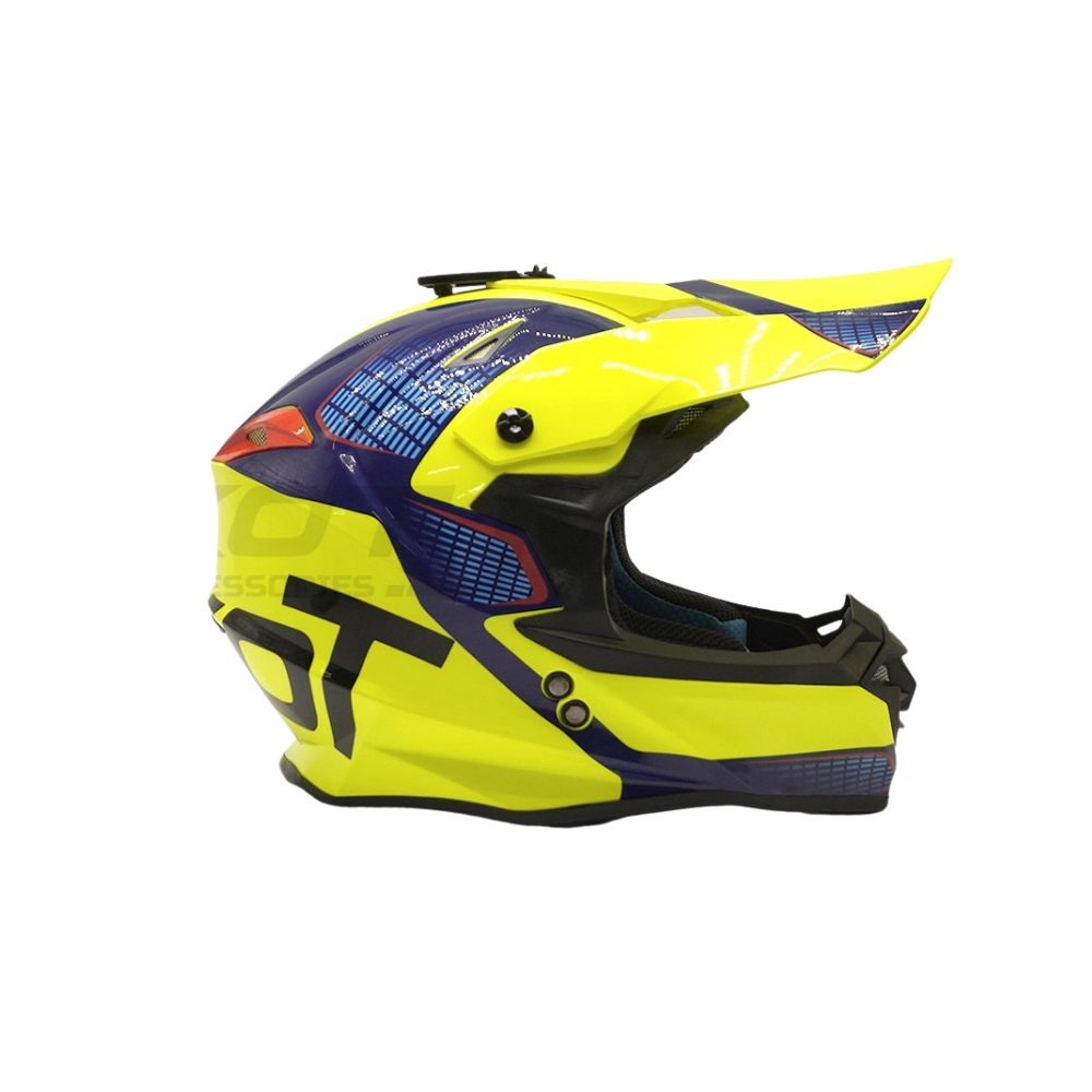 Шлем кроссовый ROCKOT RM-217 Evo GL