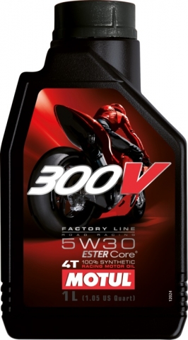 Купить масло Motul 300V 4T Factory Line Road Racing 5W30 1л Motul 300V 4T Factory Line Road Racing 5W30 1л