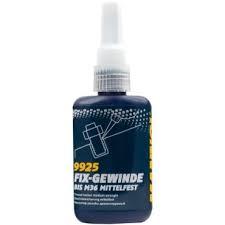 Купить фиксатор резьбы Mannol 9925 Fix-Gewinde Mittelfest, 50мл Фиксатор резьбы Mannol 9925 Fix-Gewinde Mittelfest, 50мл