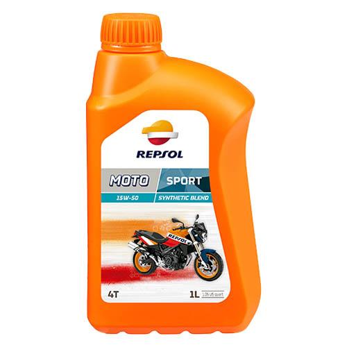 Купить масло четырехтактное 15W50 полусинтетическое REPSOL Moto Sport 4T 1 л Масло четырехтактное 15W50 полусинтетическое REPSOL Moto Sport 4T 1 л